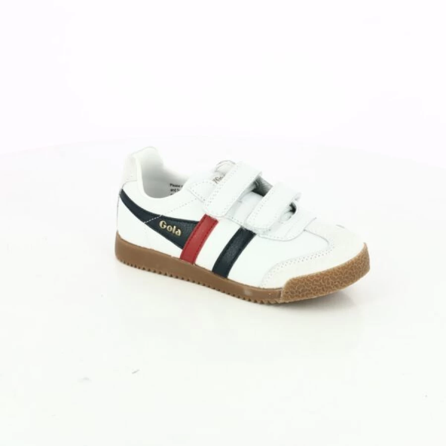 Kevin White Velcro Strap Comfort Shoes for Men and Women - Breathable Throat Design Sneakers