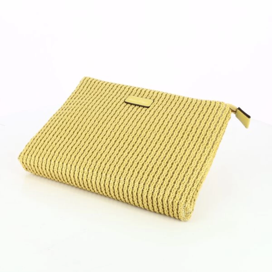 Kevin Yellow Pearl Embellished Handbags for Women - Elegant Kisses Design