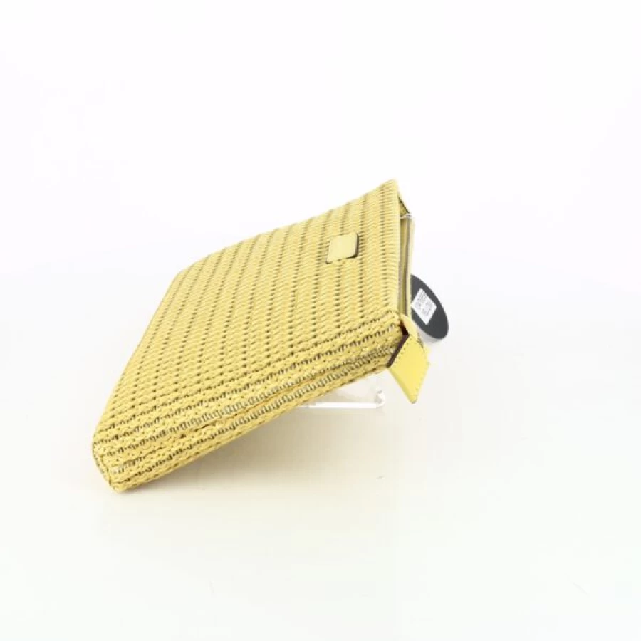 Kevin Yellow Pearl Embellished Handbags for Women - Elegant Kisses Design