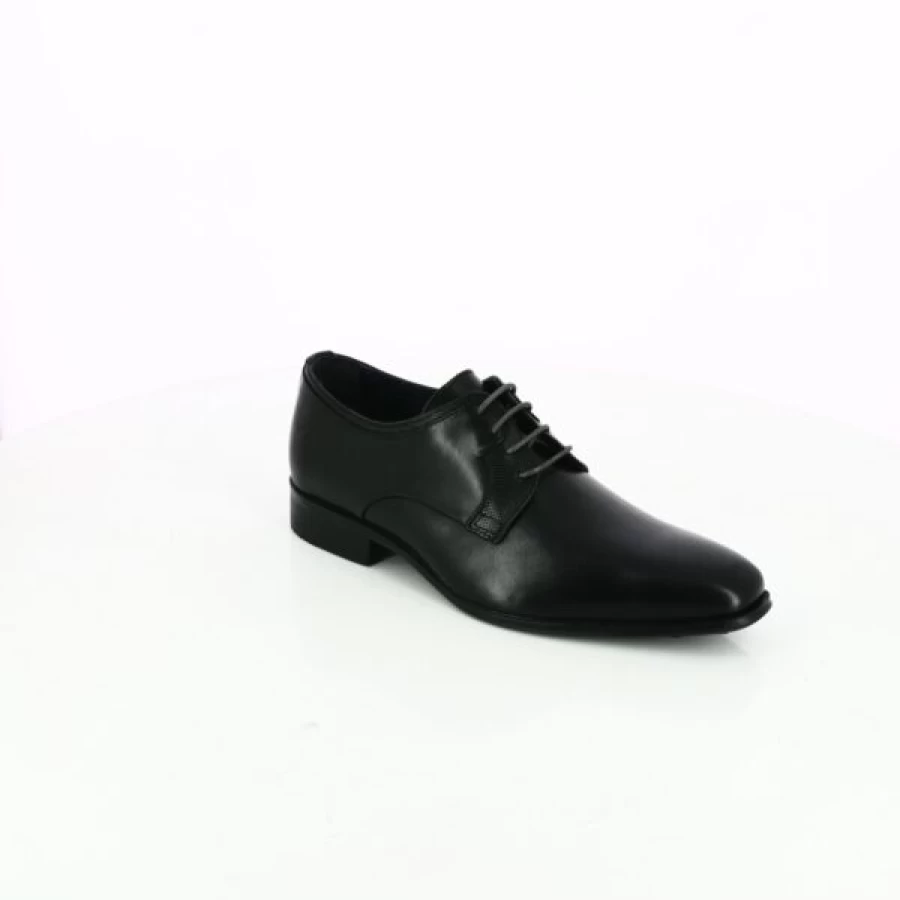 Kevin Black Lace-up Shoes for Men - Stylish & Comfortable Fluchos Design