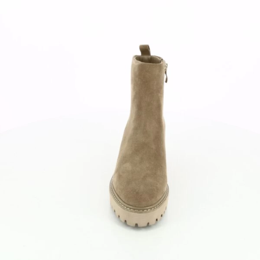 Kevin Lauro Ankle Boots in Cognac - Premium Leather Women's Boots for Fashion & Comfort