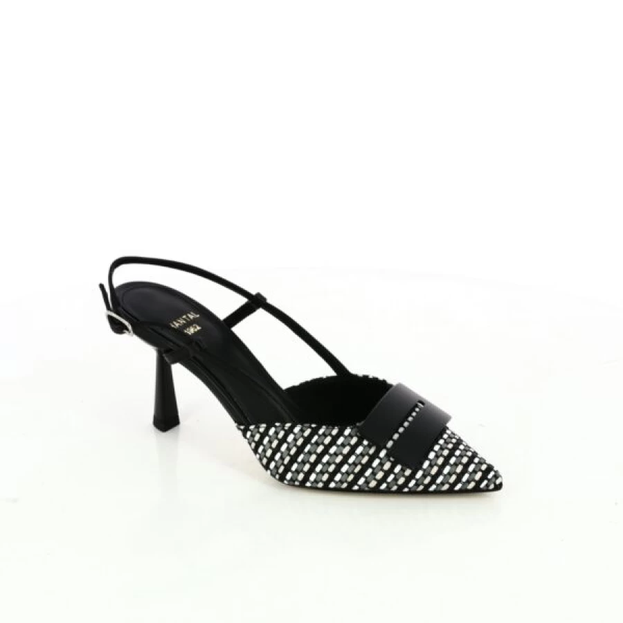 Kevin Black Chantal Pumps - Elegant Women's High Heel Shoes