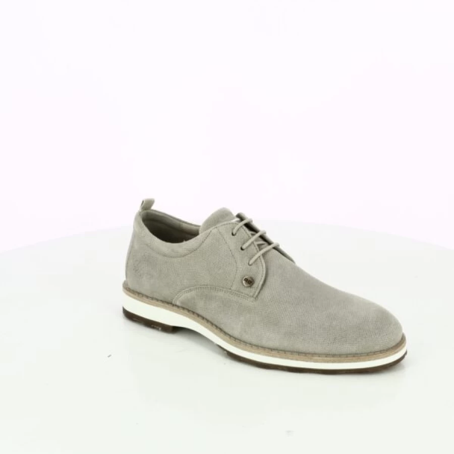 Kevin Rehab Supportive Lace-Up Walking Shoes for Men & Women - Beige Orthopedic Comfort Footwear