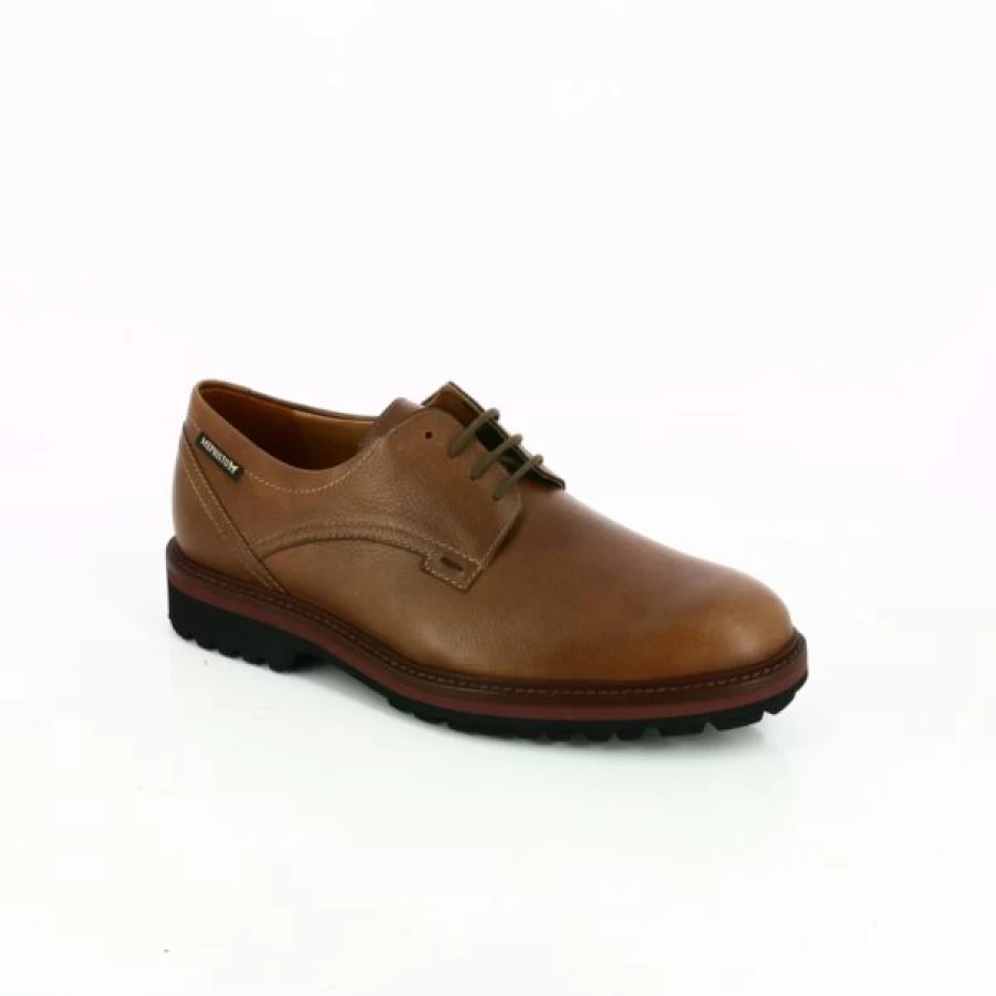Kevin Cognac Leather Lace-Up Dress Shoes for Men – Classic Style & Comfort