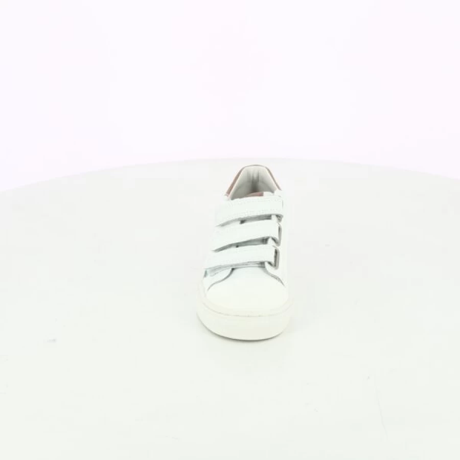 Kevin White Velcro Sneakers for Men & Women | Lightweight Comfort Walking Shoes