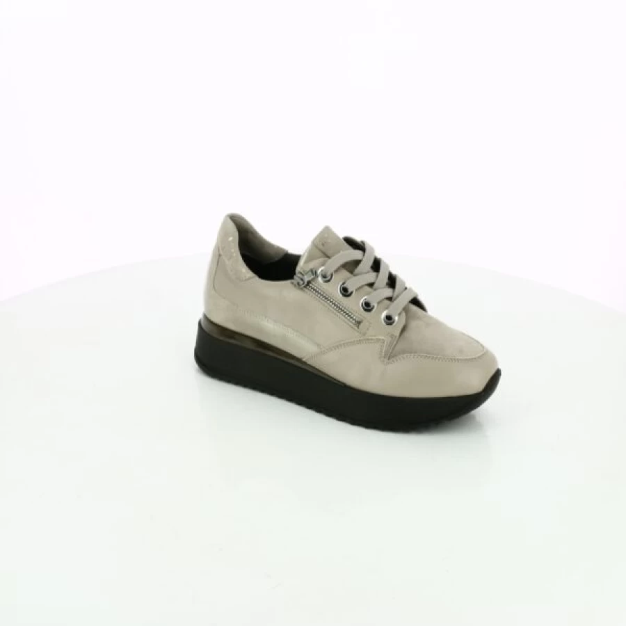 Kevin Softwaves Sneakers - Lightweight Comfortable Taupe Casual Shoes for Men & Women