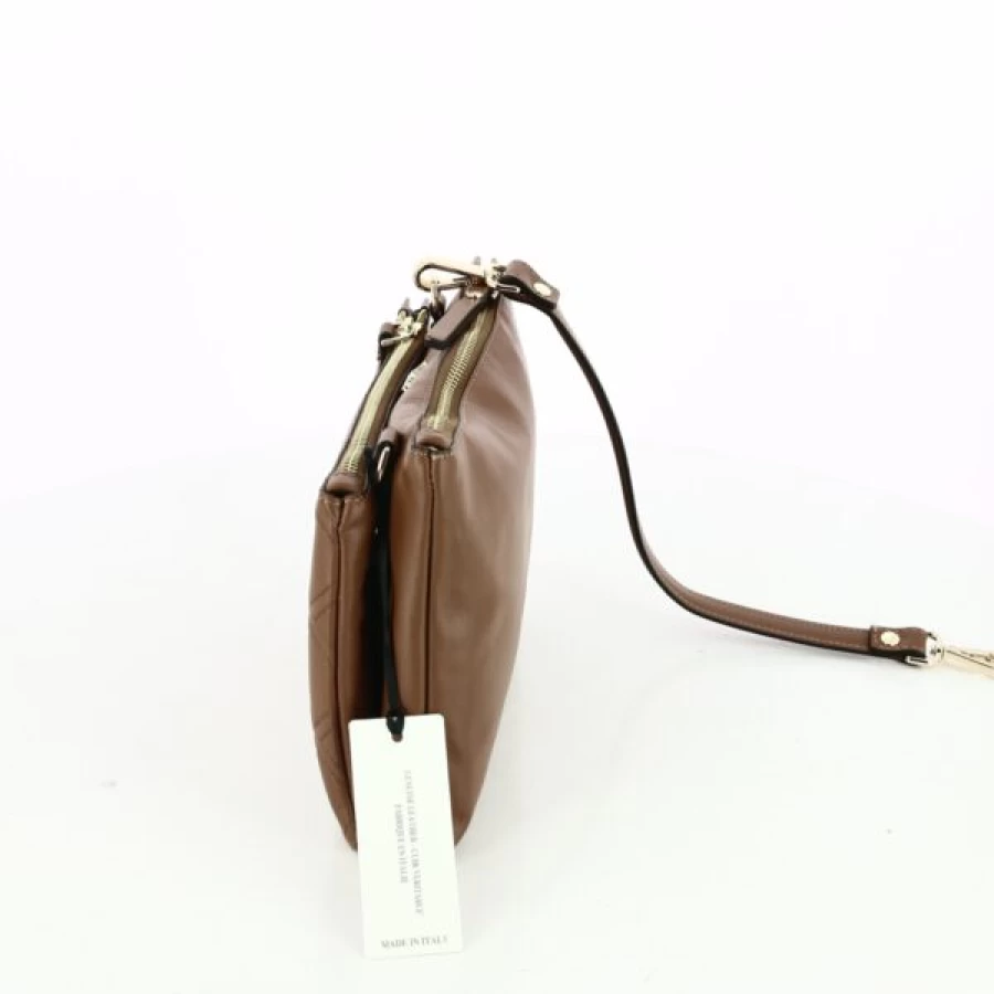 Kevin Handbags for Women - Premium Cognac Leather Shoulder Bag by Carol J. Inspired Design