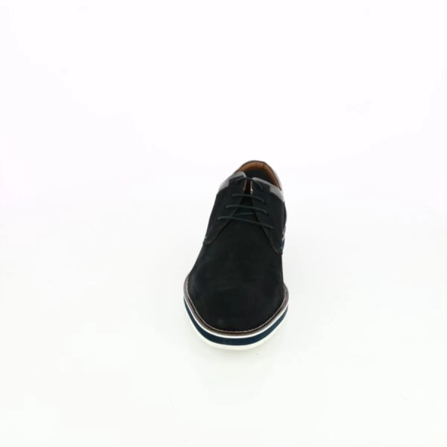 Kevin Men's Blue Lace-Up Dress Shoes – Classic Daniel Kenneth Style Formal Footwear