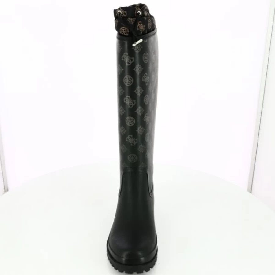 Kevin Black Rubber Boots for Men & Women - Waterproof Rain Boots