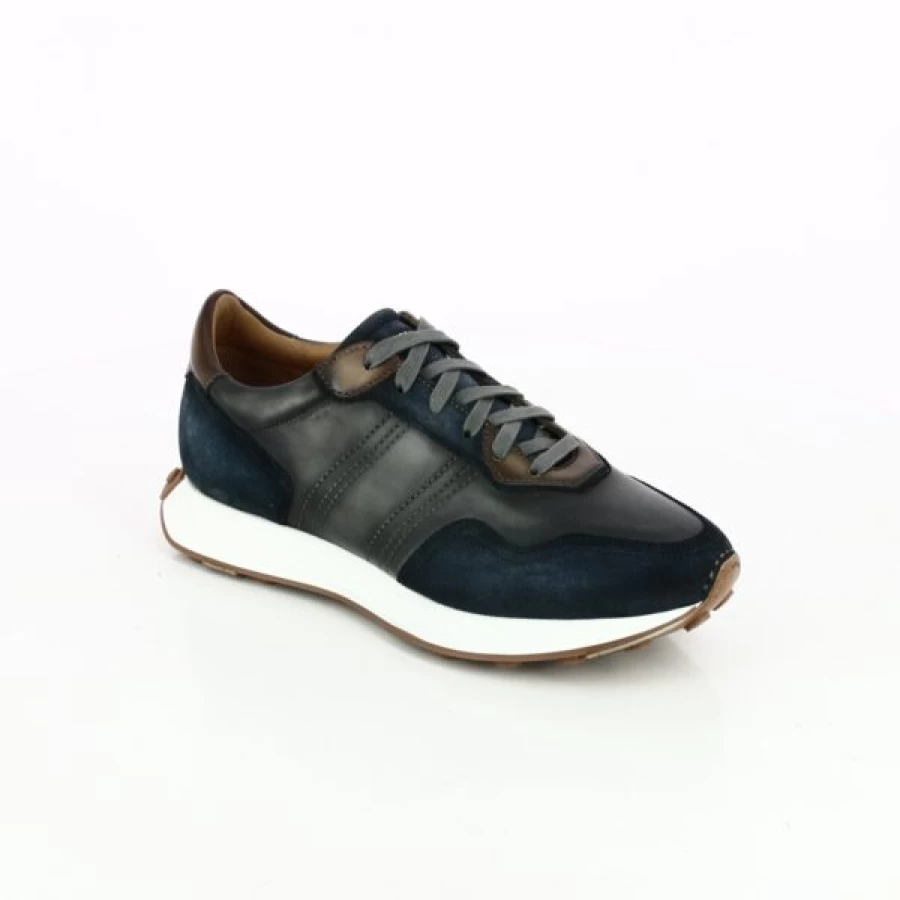 Kevin Blue Leather Lace-up Dress Shoes for Men – Stylish Formal Oxfords