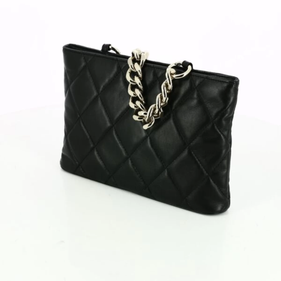 Kevin Black Leather Handbags for Women - Stylish Designer Purses & Totes