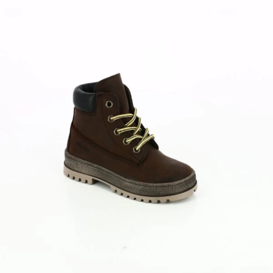 Kevin Brown Leather Pinocchio Boots for Men - Classic Ankle Booties