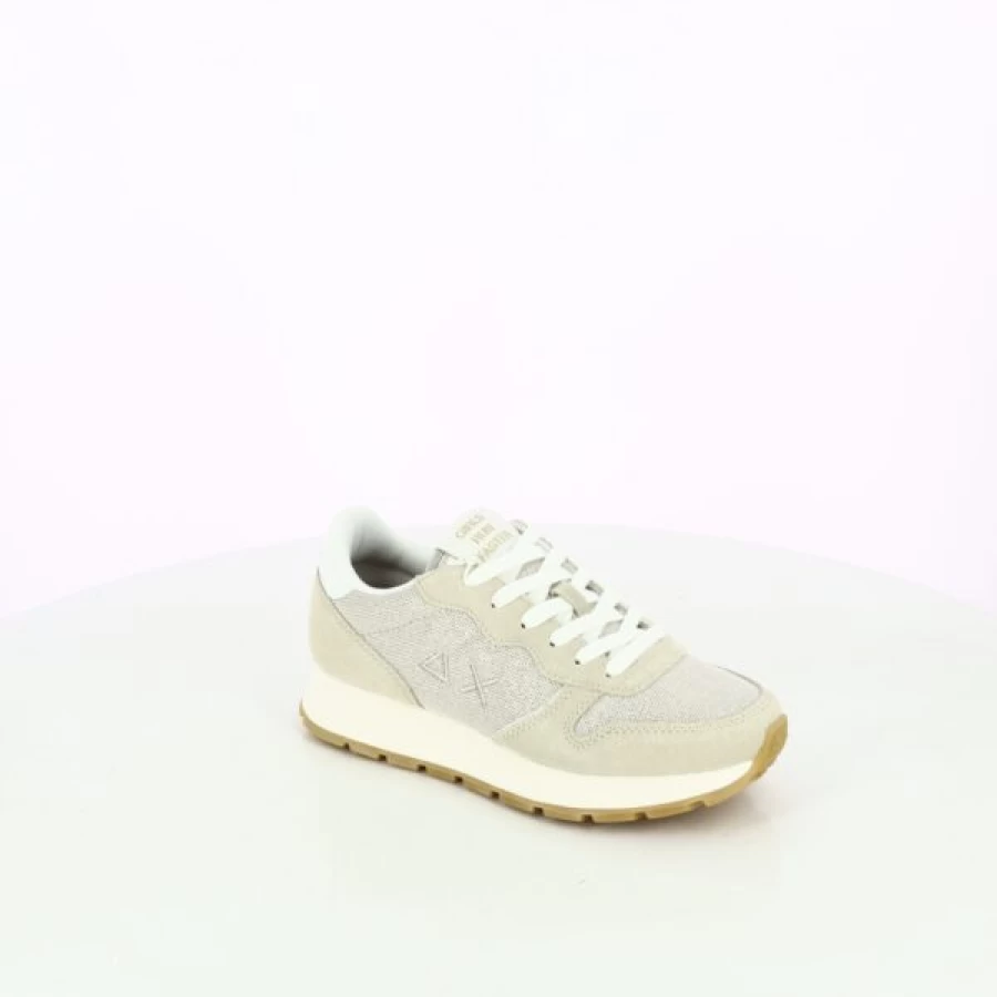 Kevin Beige Casual Sneakers - Sun 68 Style Lightweight Walking Shoes
