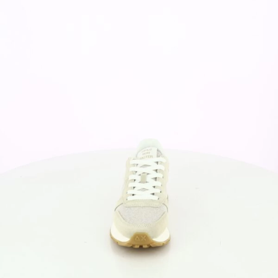 Kevin Beige Casual Sneakers - Sun 68 Style Lightweight Walking Shoes