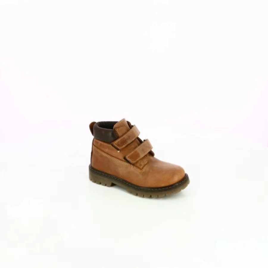 Kevin Cypres Cognac Leather Boots for Women - Stylish Ankle Booties