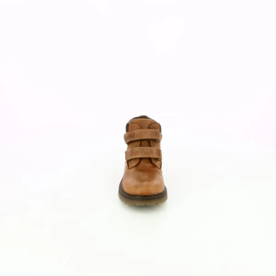 Kevin Cypres Cognac Leather Boots for Women - Stylish Ankle Booties