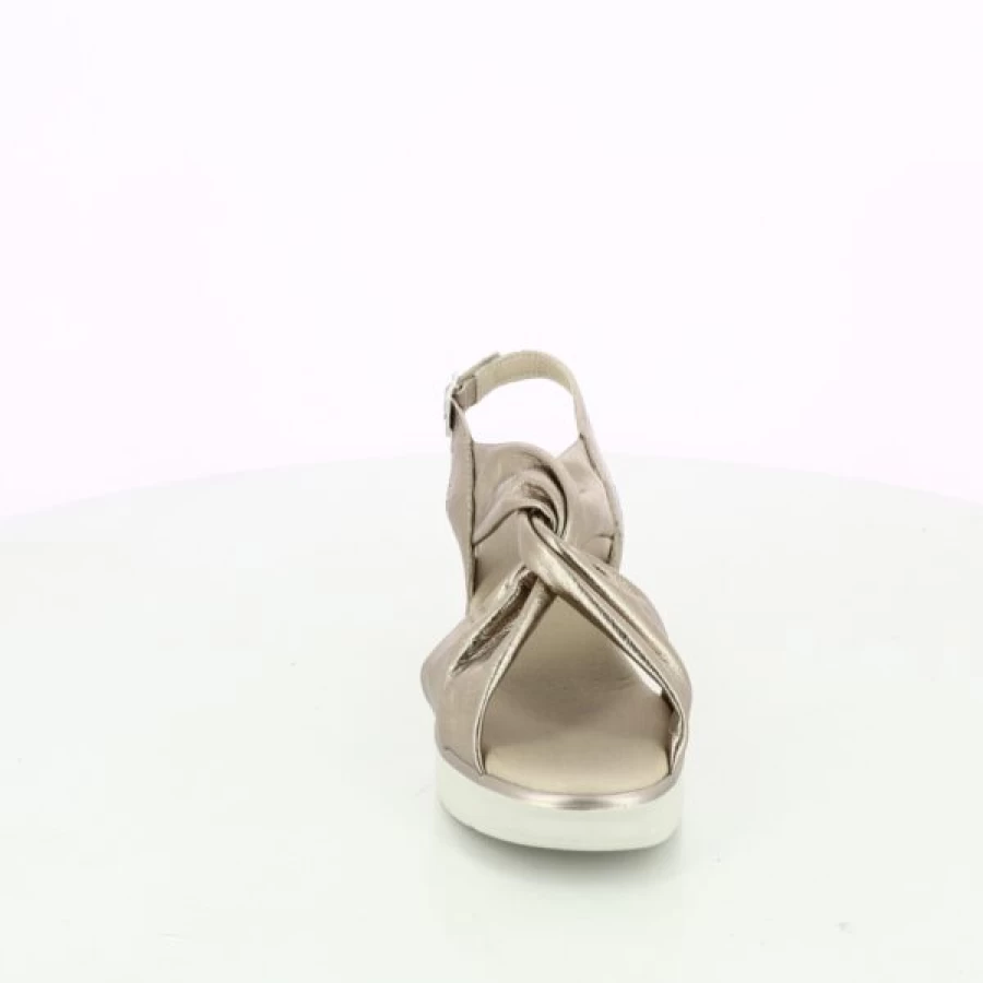 Kevin Bronze Pitillos Sandals for Women - Stylish Comfortable Summer Slide Sandals