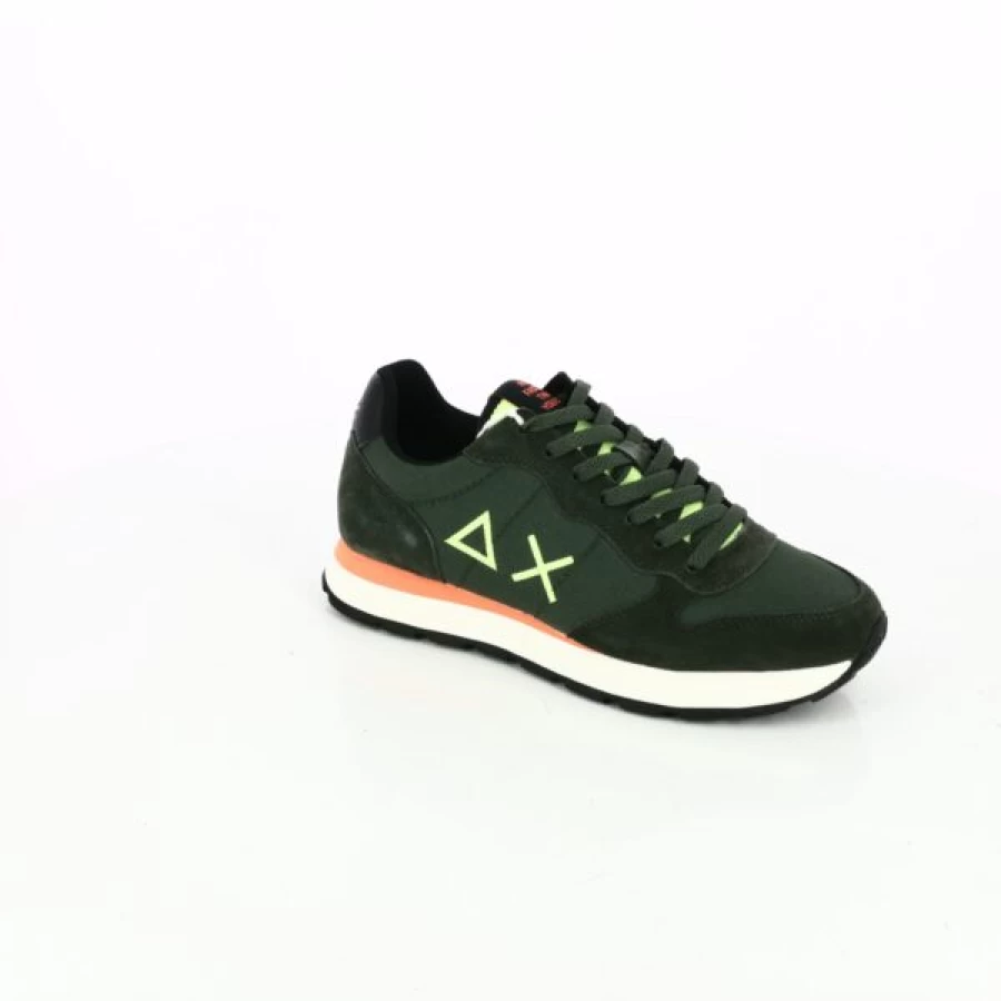Kevin 68 Green Sneakers - Men's Casual Basketball Shoes - Lightweight Comfortable Trainers