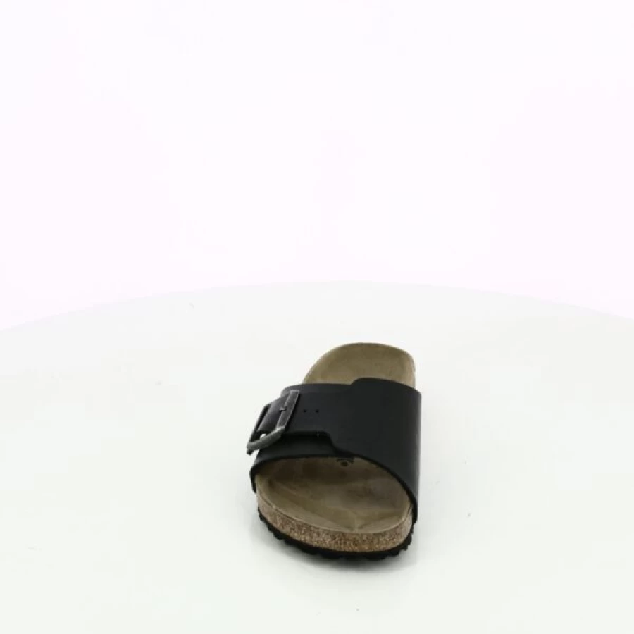 Kevin Comfort Slide Sandals - Black Soft Footbed Slippers for Men & Women