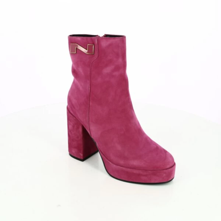 Kevin Fuchsia Ankle Boots - Stylish Women's Fashion Boots for Comfort & Trend