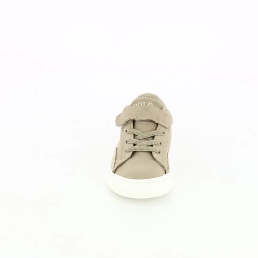 Kevin Men's Beige Velcro Sneakers - Casual Comfort Slip-On Shoes