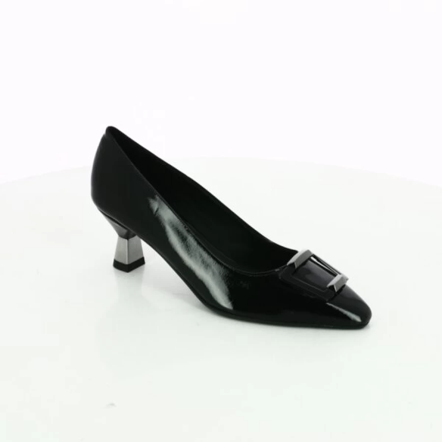 Kevin Black Pumps for Women - Elegant High Heel Dress Shoes
