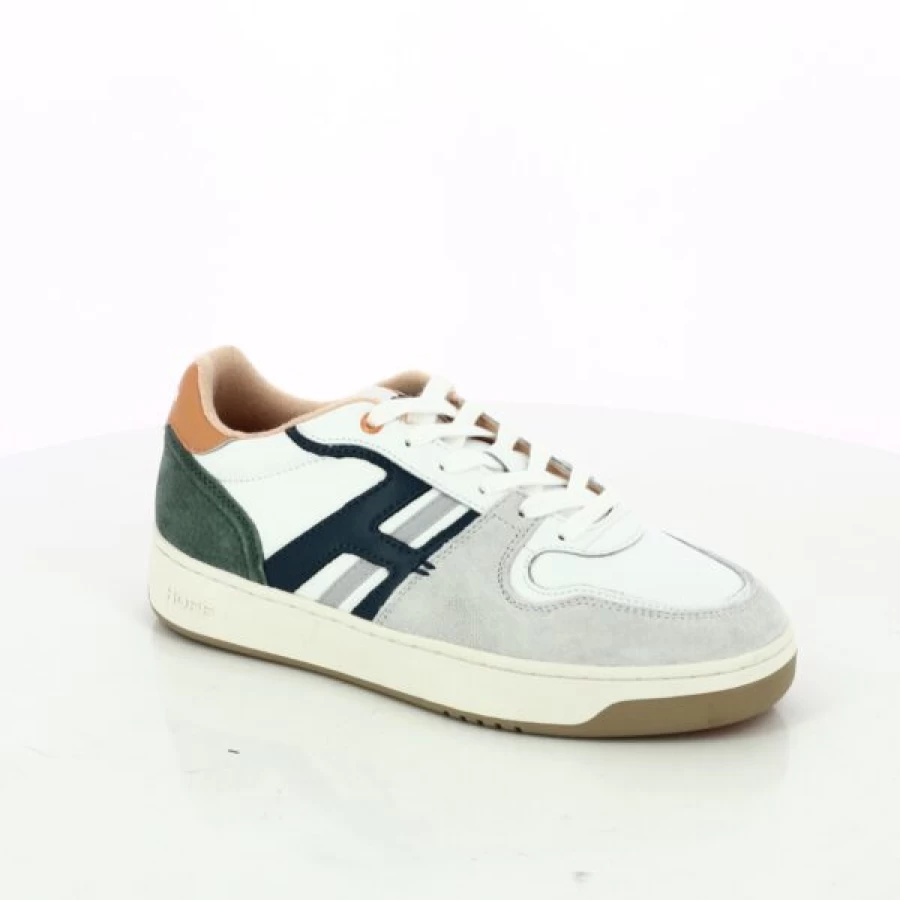 Kevin White Sneakers for Men - Classic Hoff Style Baskets Casual Shoes