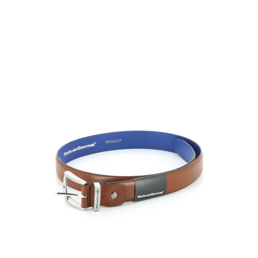 Kevin Genuine Leather Belts for Men - Premium Cognac Brown Dress Belt