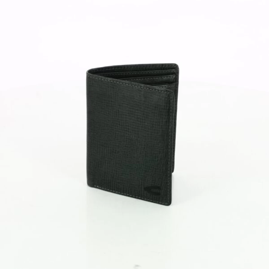 Kevin Genuine Leather Men's Wallet - Slim Bifold RFID Blocking Wallet for Men - Premium Black Leather Wallet