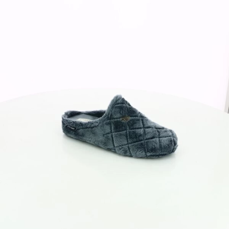 Kevin Comfortable Blue Indoor/Outdoor Slippers for Men & Women - River Woods Style