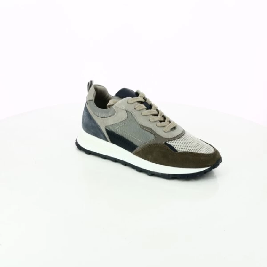 Kevin Cypres Brown Leather Sneakers for Men - Casual Comfortable Walking Shoes