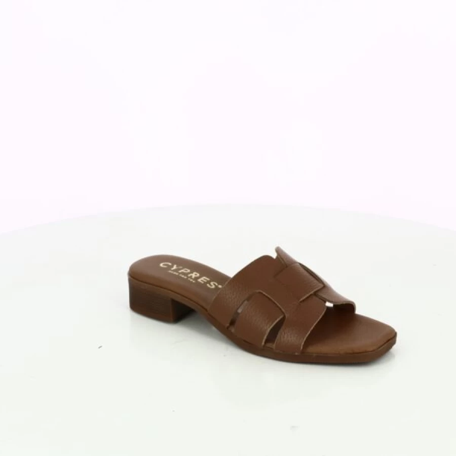 "Kevin Men's Brown Cypress Slippers - Comfortable House Shoes"