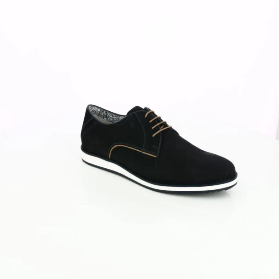 Kevin Men's Blue Lace-Up Dress Shoes – Classic Daniel Kenneth Style Formal Footwear