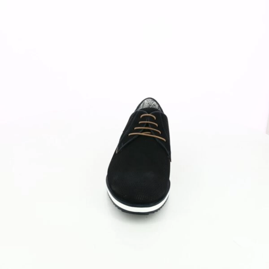 Kevin Men's Blue Lace-Up Dress Shoes – Classic Daniel Kenneth Style Formal Footwear