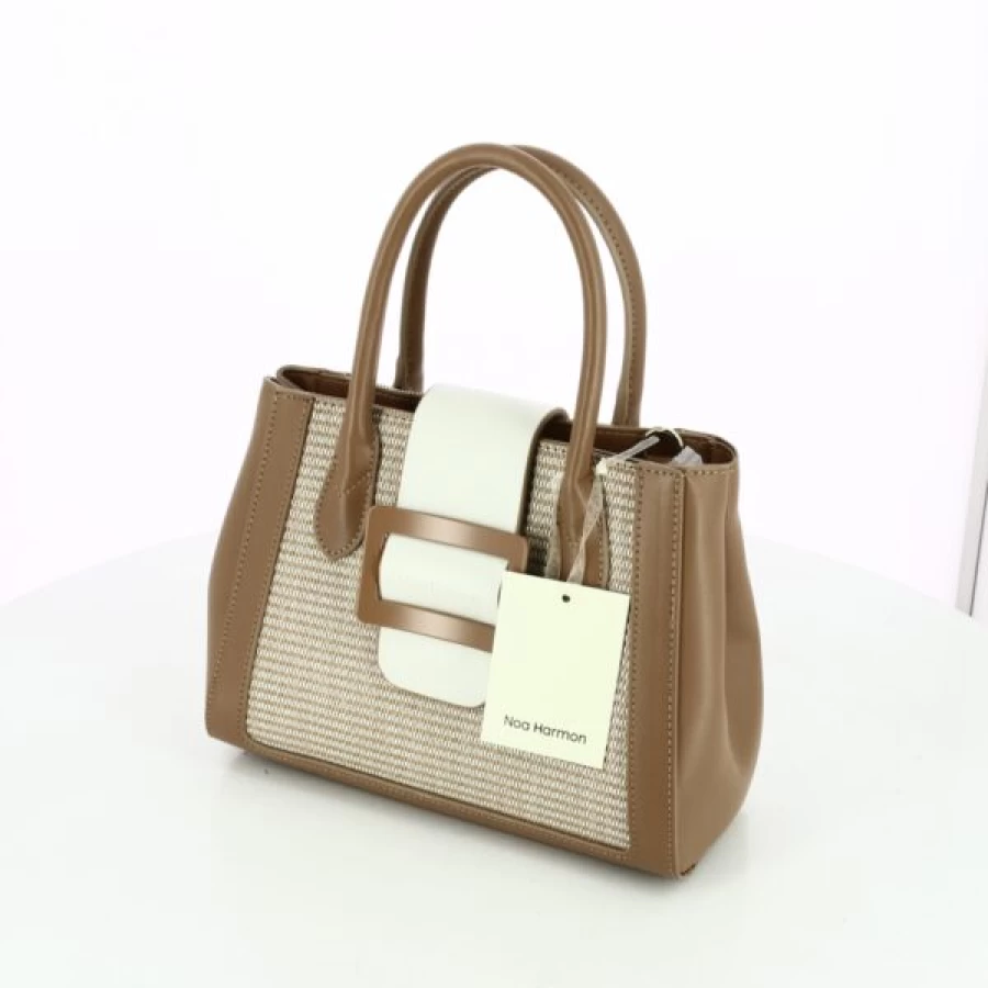 Kevin Handbags for Women - Premium Cognac Leather Tote Bag by Noa Harmon, Stylish & Durable Designer Purse