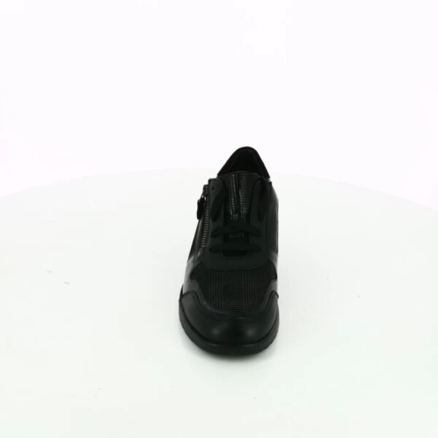 Kevin Men's Classic Black Lace-Up Dress Shoes – Premium Comfort & Style