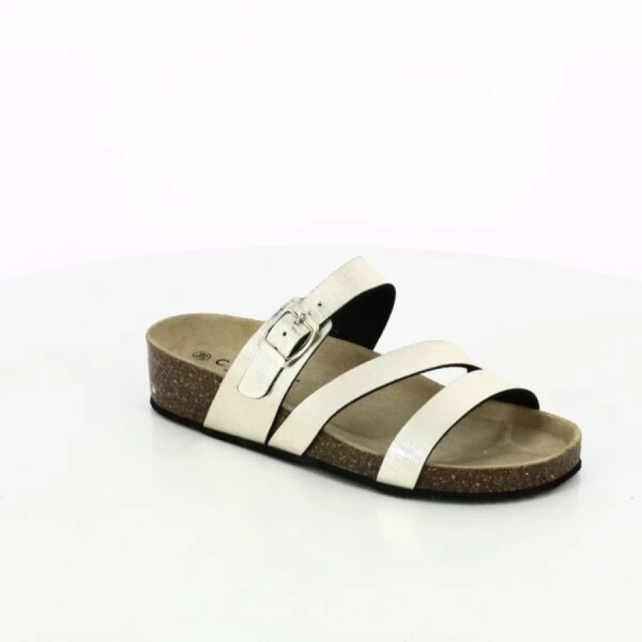 Kevin Luxury Cypress Slippers in Gold – Premium Comfort House Shoes