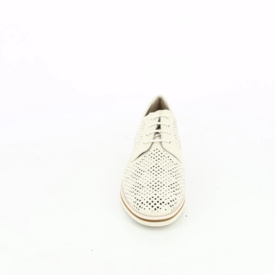 Kevin Women's Beige Lace-up Gioia Shoes - Elegant Casual Footwear
