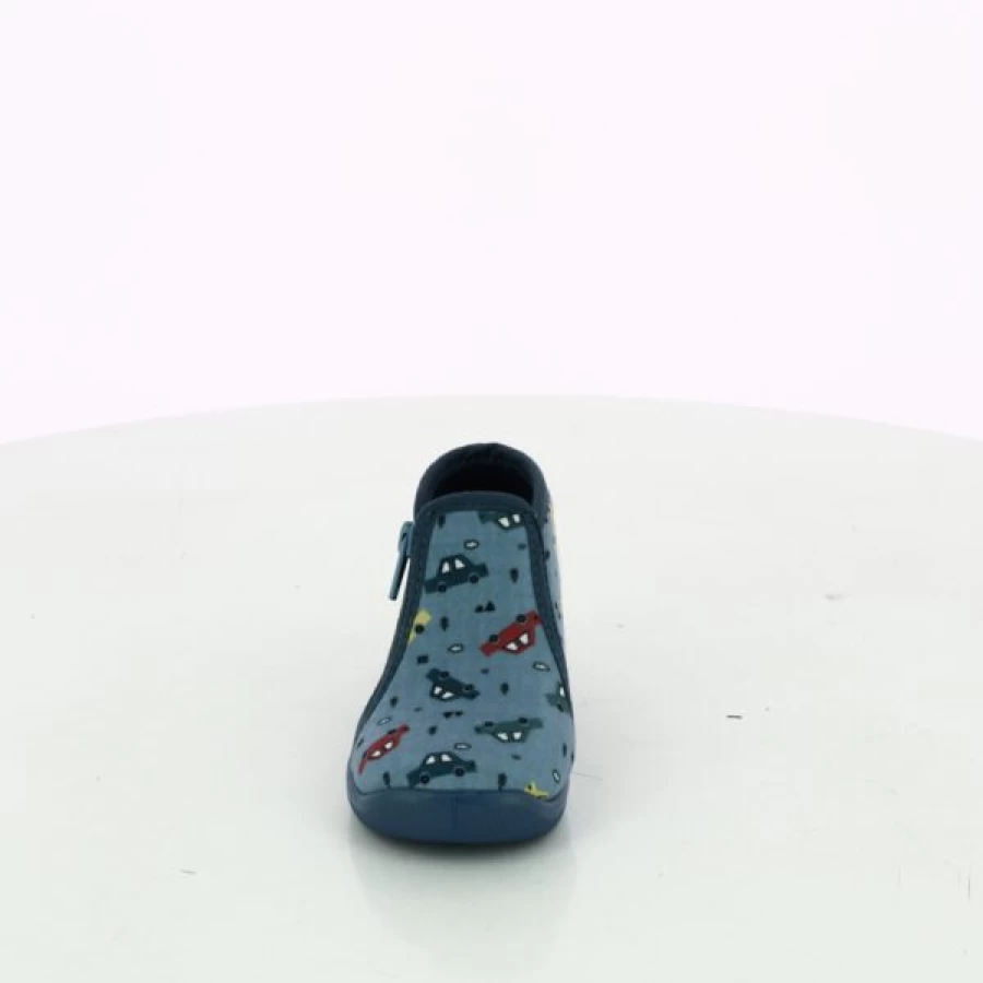 "Kevin Men's Comfortable Blue Cypress Slippers - Soft Indoor/Outdoor House Shoes"