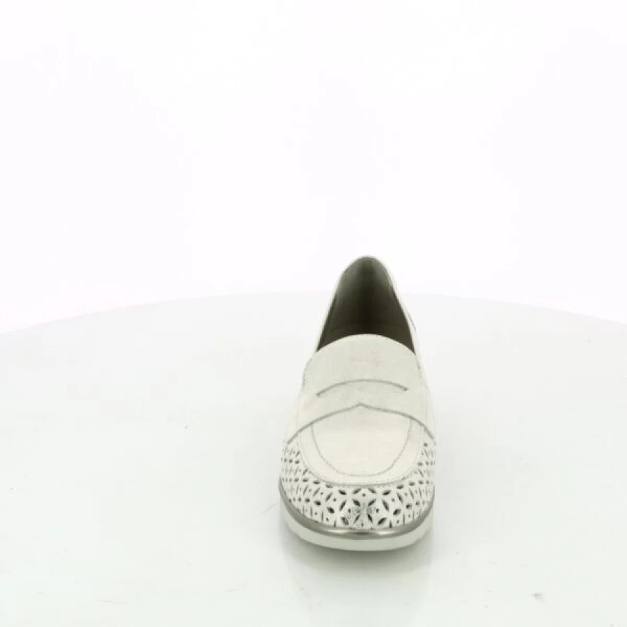 Kevin Gold Loafers for Men - Classic Moccasin Style Pitillos Slip-On Shoes