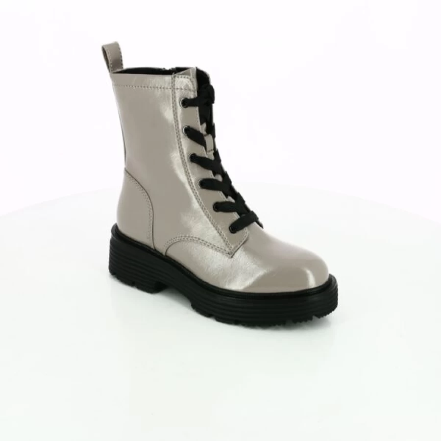 Kevin Taupe Ankle Boots for Women - Stylish Leather Bottine Booties Comfortable Casual & Dressy Footwear