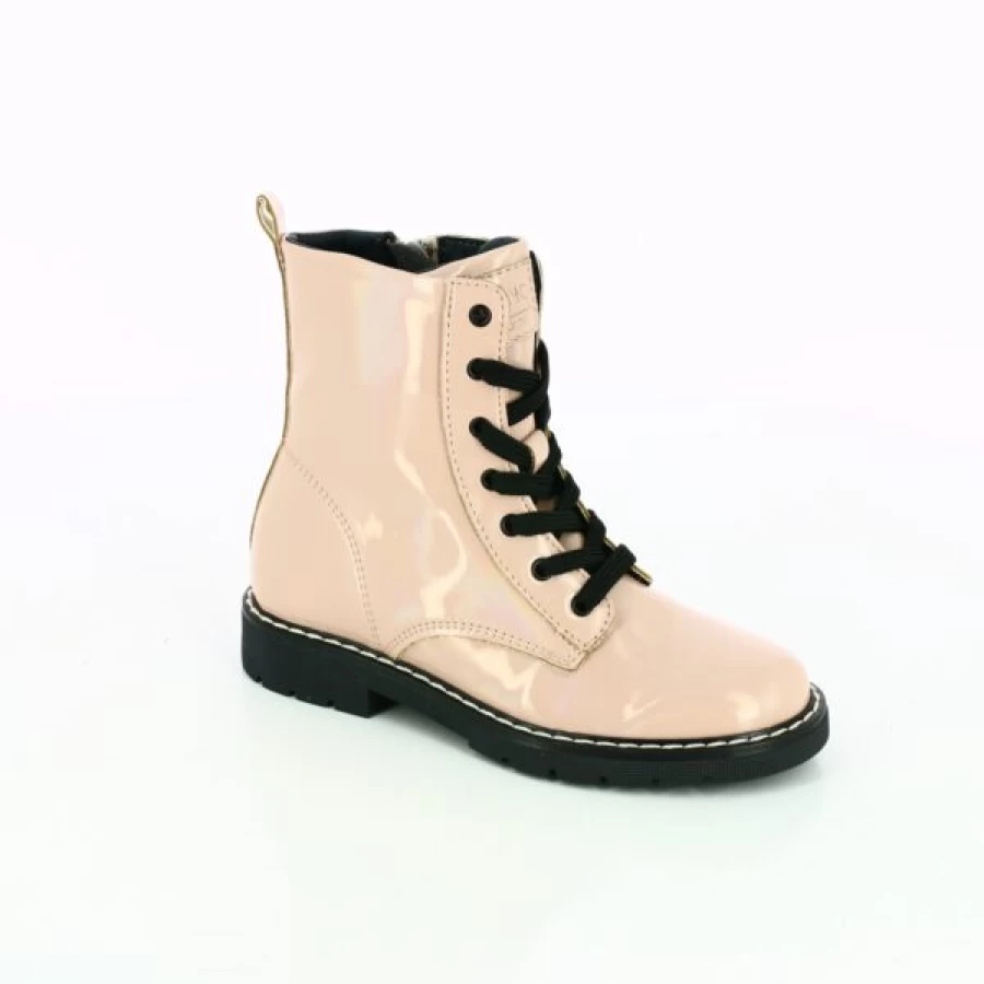 Kevin Pink Ankle Boots - Women's Casual Comfort Booties for Everyday Wear