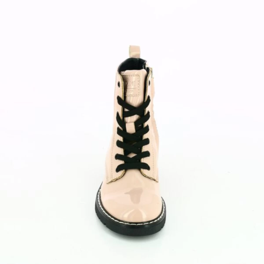 Kevin Pink Ankle Boots - Women's Casual Comfort Booties for Everyday Wear