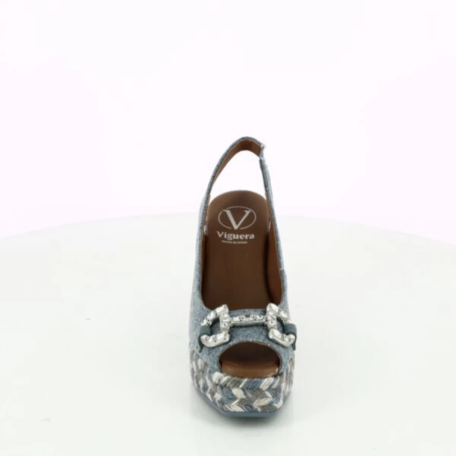 Kevin Viguera Blue Sandals for Men - Comfortable Summer Beach Slides