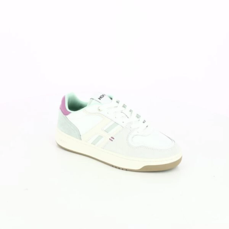 Kevin Hoff White Sneakers - Classic Casual Basketball Shoes for Men & Women