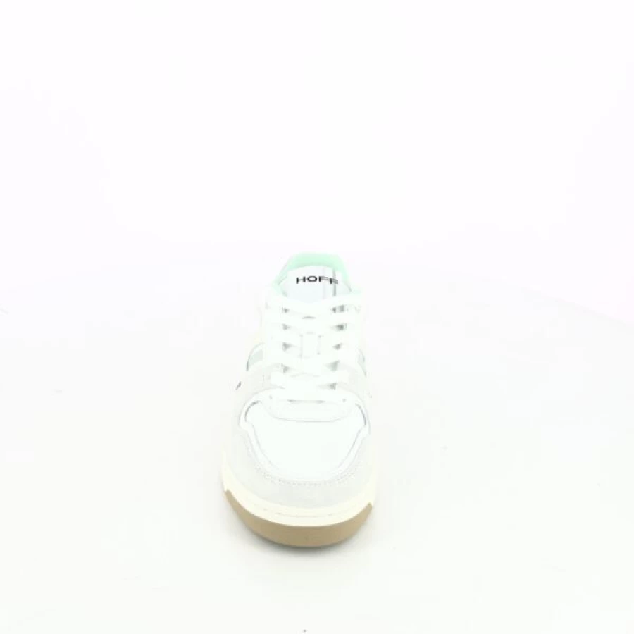 Kevin Hoff White Sneakers - Classic Casual Basketball Shoes for Men & Women