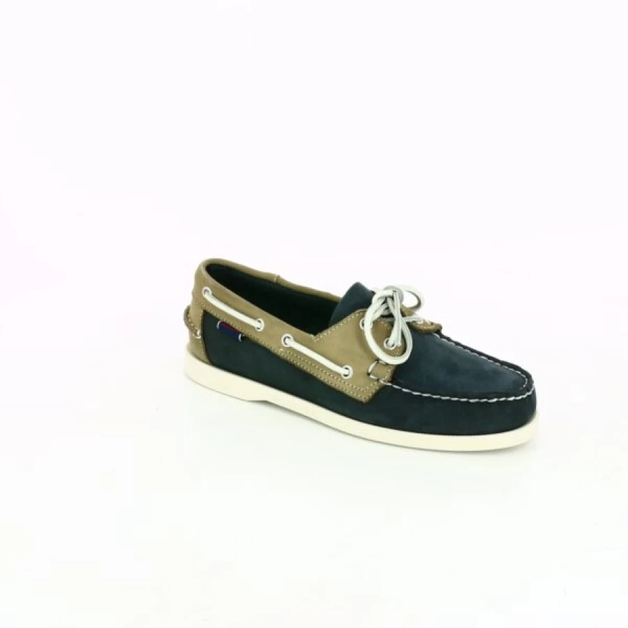 Kevin Men's Classic Blue Boat Shoes - Casual Comfort Slip-On Deck Shoes for Men