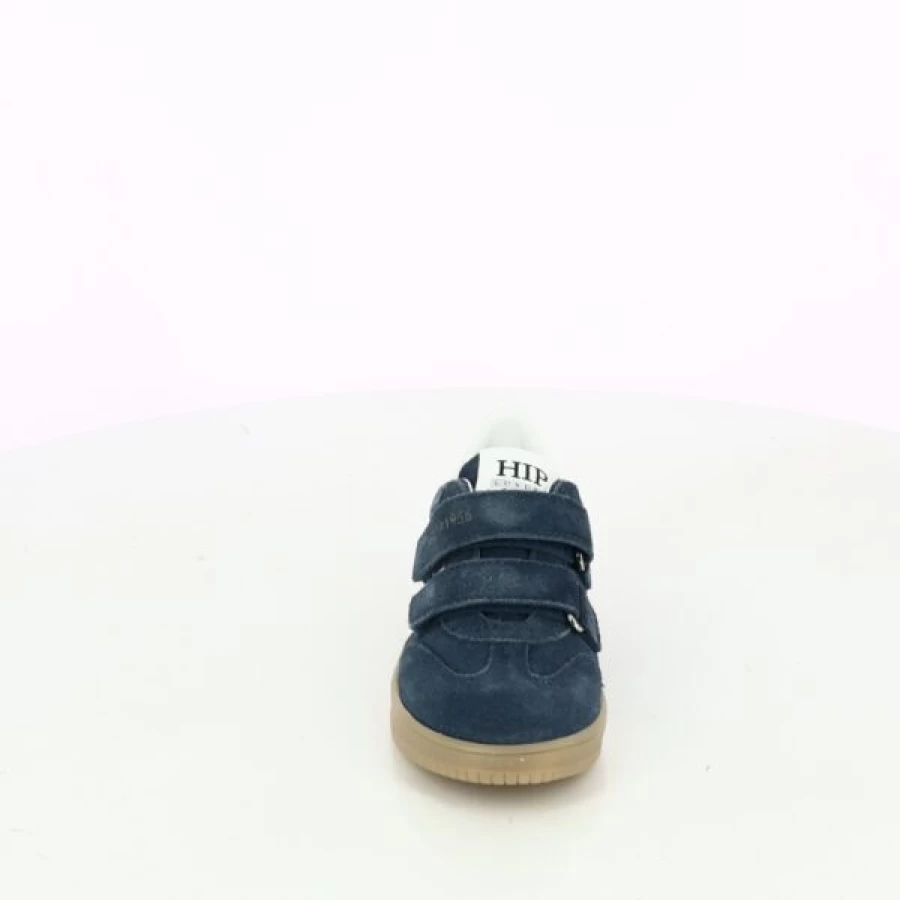 "Kevin Men's Blue Velcro Sneakers – Comfortable Hip Hop Athletic Shoes"