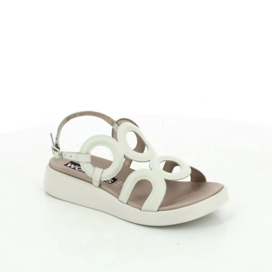 Kevin Women's White Wonders Sandals - Comfortable & Stylish Summer Footwear