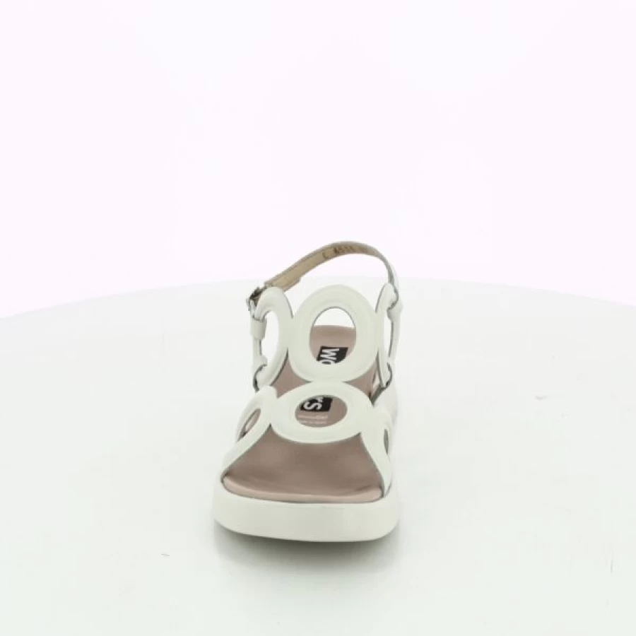 Kevin Women's White Wonders Sandals - Comfortable & Stylish Summer Footwear